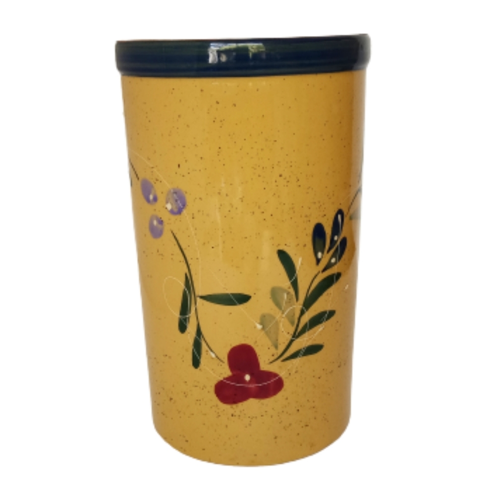 • Style Eyes Blue Floral Collection Crock •